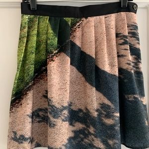 Agnes B Flower Photo Print Mini Skirt 40